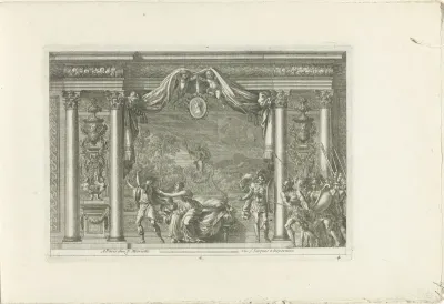 Alkoof met Jozef en de vrouw van Potifar