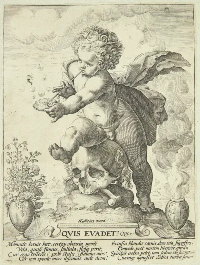 Allegori over livets flygtighed ("Quis Evadet?")