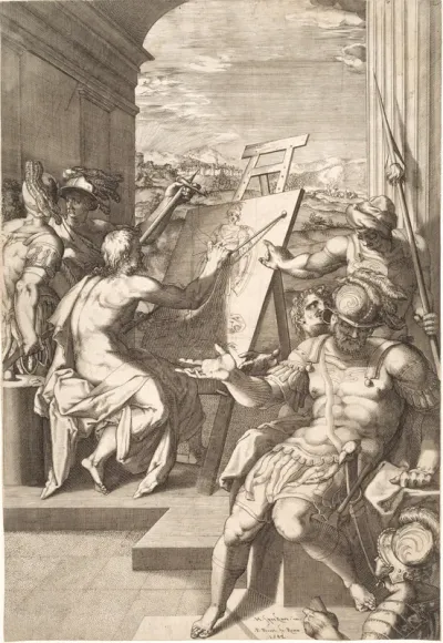 Allegori over malerkunsten (Pittura)