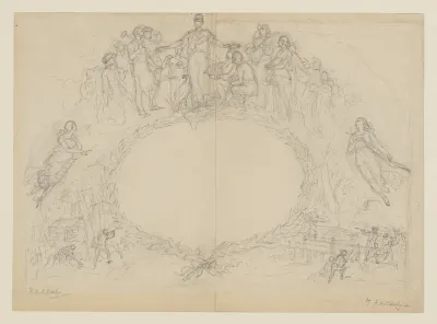 Allegorical Cartouche