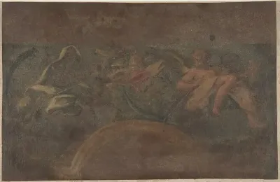 Allegorical Figures of Time and Death