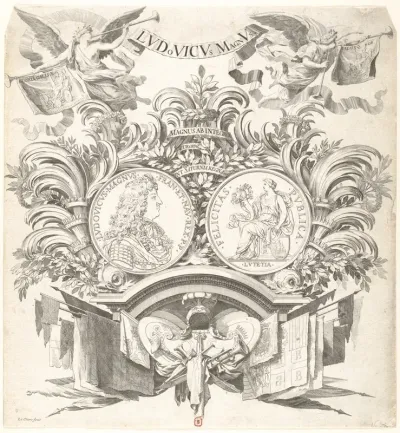 Allegorical Medal in Honor of Louis XIV