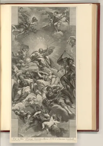 Allegorie auf die Tugenden des Kardinal Lorenzo Altieri