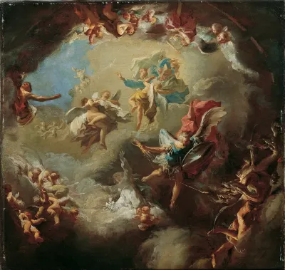 Allegorie auf die Unbefleckte Empfängnis Mariae