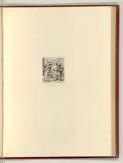Allegorie auf einen unwürdigen Kaiser und Papst