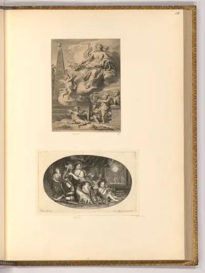 Allegorie der Künste; Personifikation der Musik