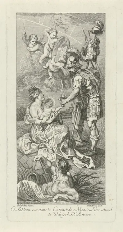 Allegorie met Mars