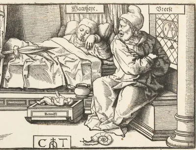 Allegorie met Waarheid, Kennis, Haat en Vrees
