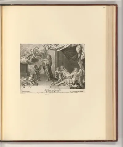 Allegorie mit Antoine Masson