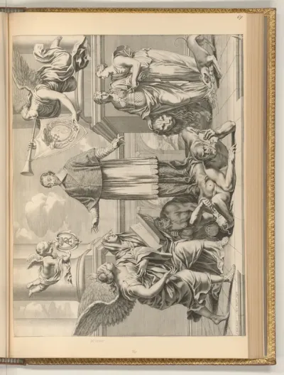 Allegorie mit Augustin Potier