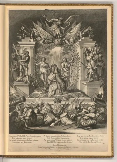 Allegorie mit Johann II. Kasimir