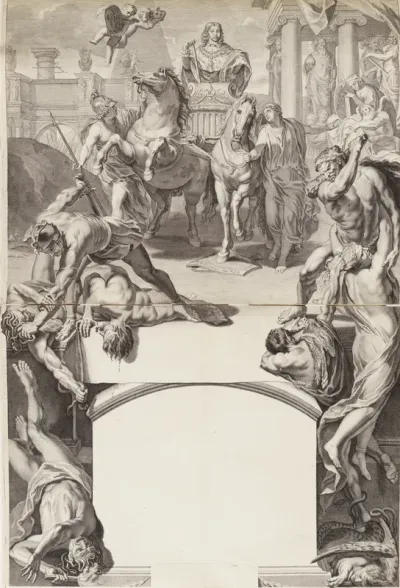 Allegorie mit Ludwig XIV.
