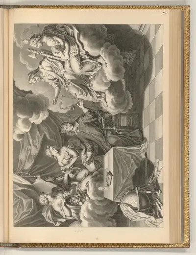 Allegorie mit Nicolas Fouquet