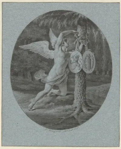 Allegorie op de Alliantie met Frankrijk, 1795