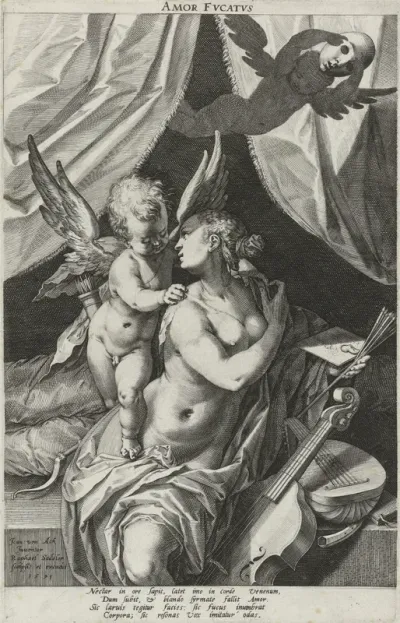 Allegorie op de bedrieglijke liefde