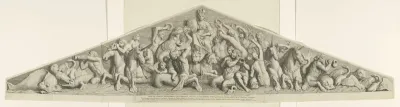 Allegorie op de dominantie van de stad Amsterdam op zee