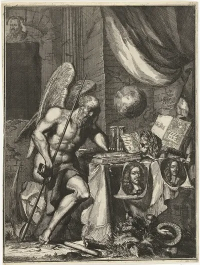 Allegorie op de dood van de gebroeders De Witt, 1672