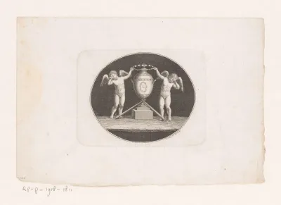 Allegorie op de dood van Johann Kaspar Lavater