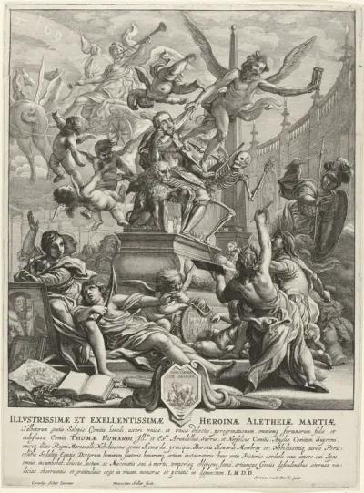 Allegorie op de dood van Thomas Howard, 2e graaf van Arundel