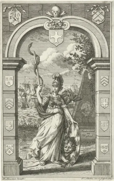 Allegorie op de dood van Wolter Jan Gerrit Bentinck, 1781