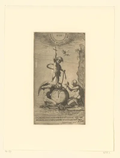 Allegorie op de door Christus bevrijde wereld