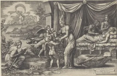 Allegorie op de Geboorte
