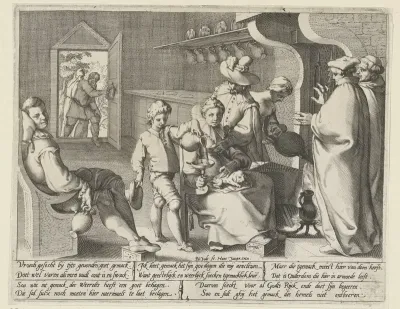 Allegorie op de gemakzucht