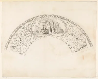 Allegorie op de inhuldiging van Frederik Willem II, koning van Pruisen, te Königsberg