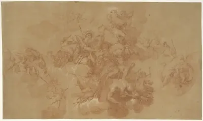 Allegorie op de kroning van Willem III tot koning van Engeland
