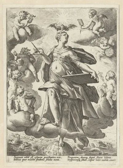 Allegorie op de kunst