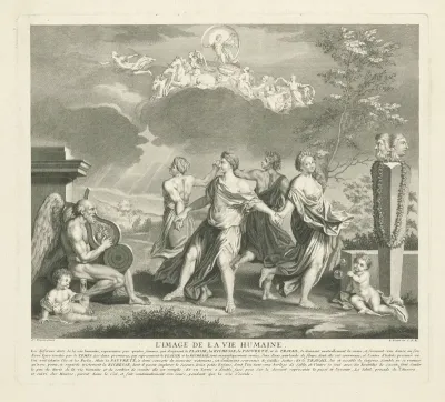 Allegorie op de levensfases van de mens