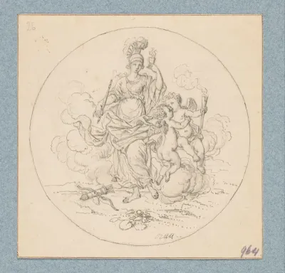 Allegorie op de Liefde (in doos met 43 tekeningen)