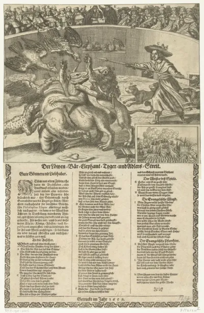 Allegorie op de Noordse Oorlog, ca. 1658