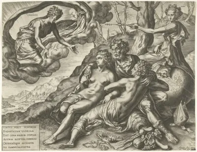 Allegorie op de onsterfelijkheid van de deugden