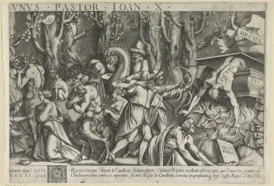 Allegorie op de overwinning van het Christelijke geloof (rechterdeel)
