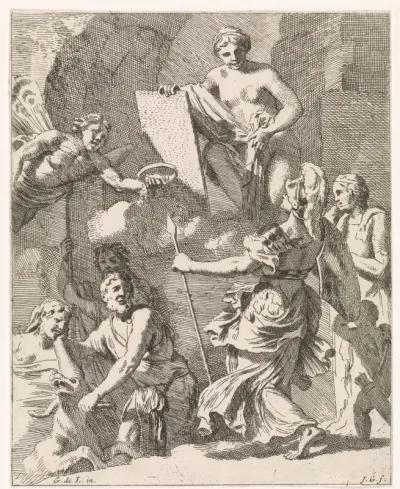 Allegorie op de prentkunst