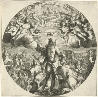 Allegorie op de redding van de mensheid