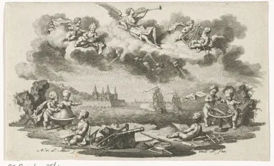 Allegorie op de scheepvaart