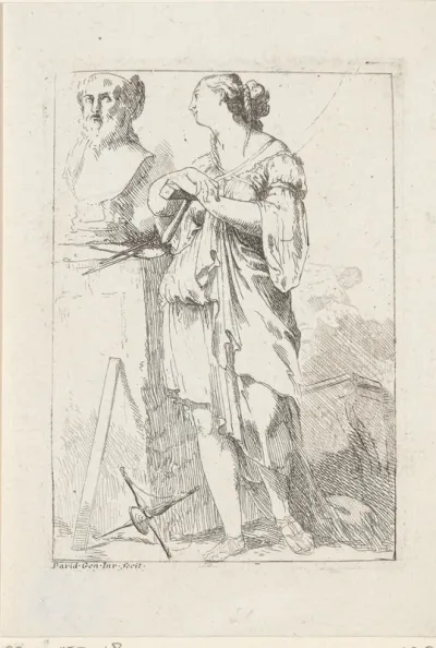 Allegorie op de sculptuur