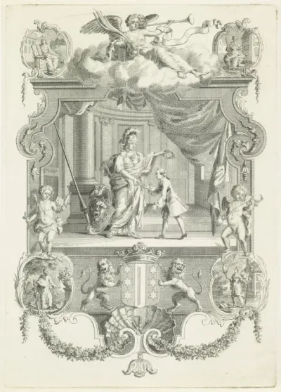 Allegorie op de stad Gouda