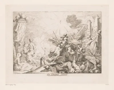 Allegorie op de troonsbestijging van Lodewijk XVI