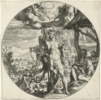 Allegorie op de val van de mensheid