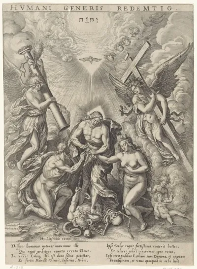 Allegorie op de verlossing van de mensheid