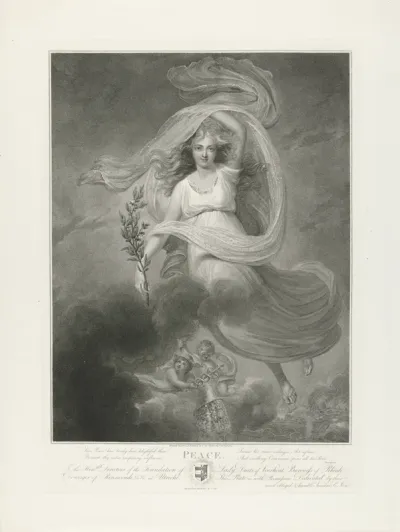 Allegorie op de Vrede van Amiens, 1802
