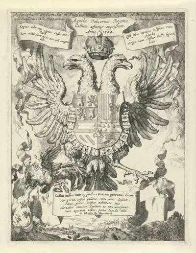 Allegorie op de Vrede van Crépy, 1544