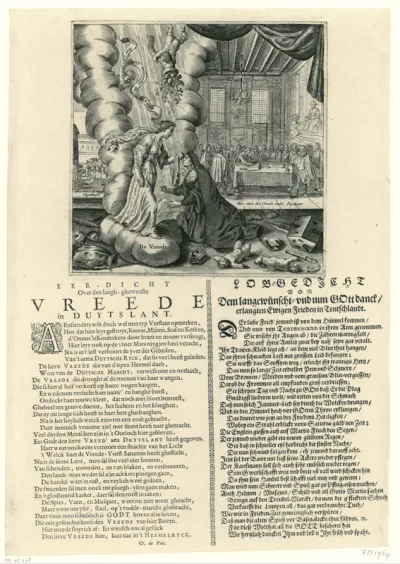 Allegorie op de Vrede van Osnabrück, 1648