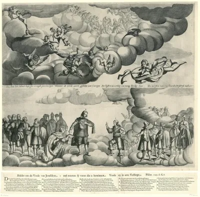Allegorie op de Vrede van Westfalen (rechterblad), 1648