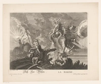 Allegorie op de zeevaart