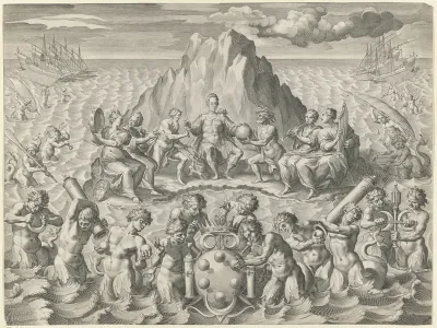 Allegorie op Francesco II de'Medici
