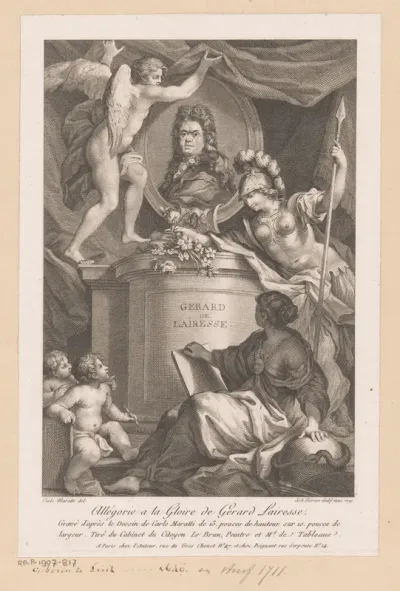 Allegorie op Gerard de Lairesse